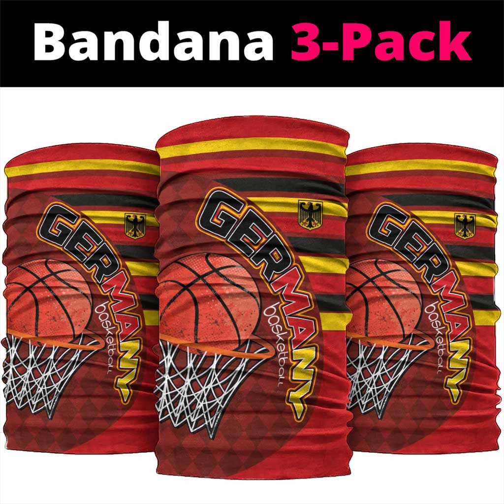 Basketball Fan Jersey Germany Neck Gaiter Die Mannschaft 2025 LT03