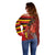 Basketball Fan Jersey Germany Off Shoulder Sweater Die Mannschaft 2025 - Wonder Print Shop