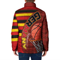 Basketball Fan Jersey Germany Padded Jacket Die Mannschaft 2025 - Wonder Print Shop