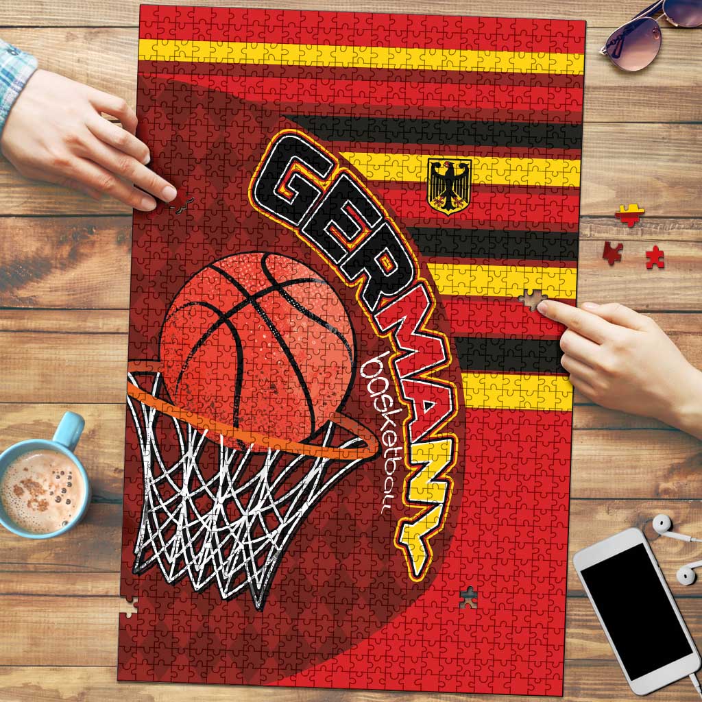 Basketball Fan Jersey Germany Puzzle Die Mannschaft 2025 - Wonder Print Shop
