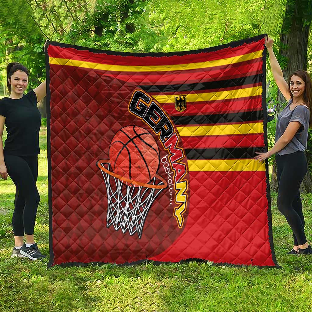 Basketball Fan Jersey Germany Quilt Die Mannschaft 2025 - Wonder Print Shop