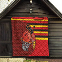 Basketball Fan Jersey Germany Quilt Die Mannschaft 2025 - Wonder Print Shop
