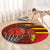 Basketball Fan Jersey Germany Round Carpet Die Mannschaft 2025 - Wonder Print Shop