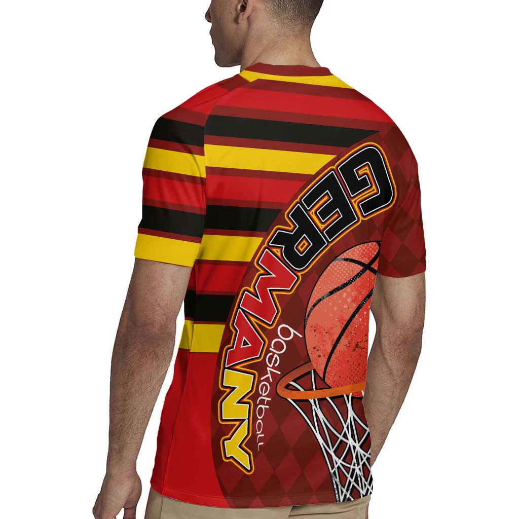 Basketball Fan Jersey Germany Rugby Jersey Die Mannschaft 2025 - Wonder Print Shop