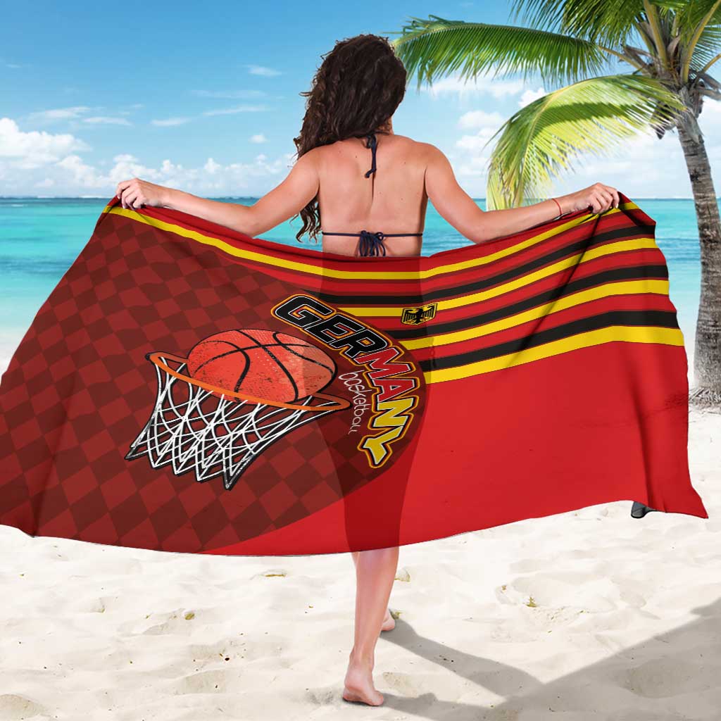 Basketball Fan Jersey Germany Sarong Die Mannschaft 2025 - Wonder Print Shop