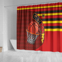 Basketball Fan Jersey Germany Shower Curtain Die Mannschaft 2025 - Wonder Print Shop