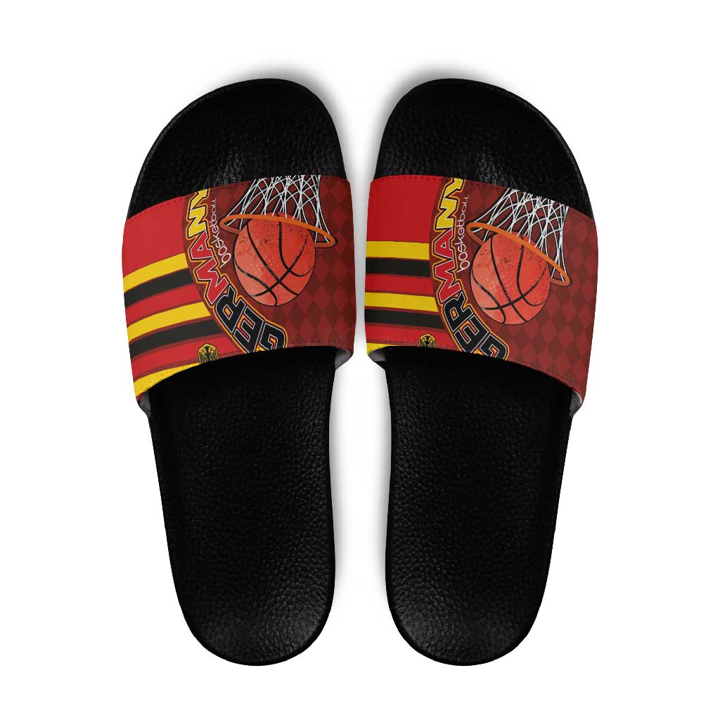 Basketball Fan Jersey Germany Slide Sandals Die Mannschaft 2025 - Wonder Print Shop