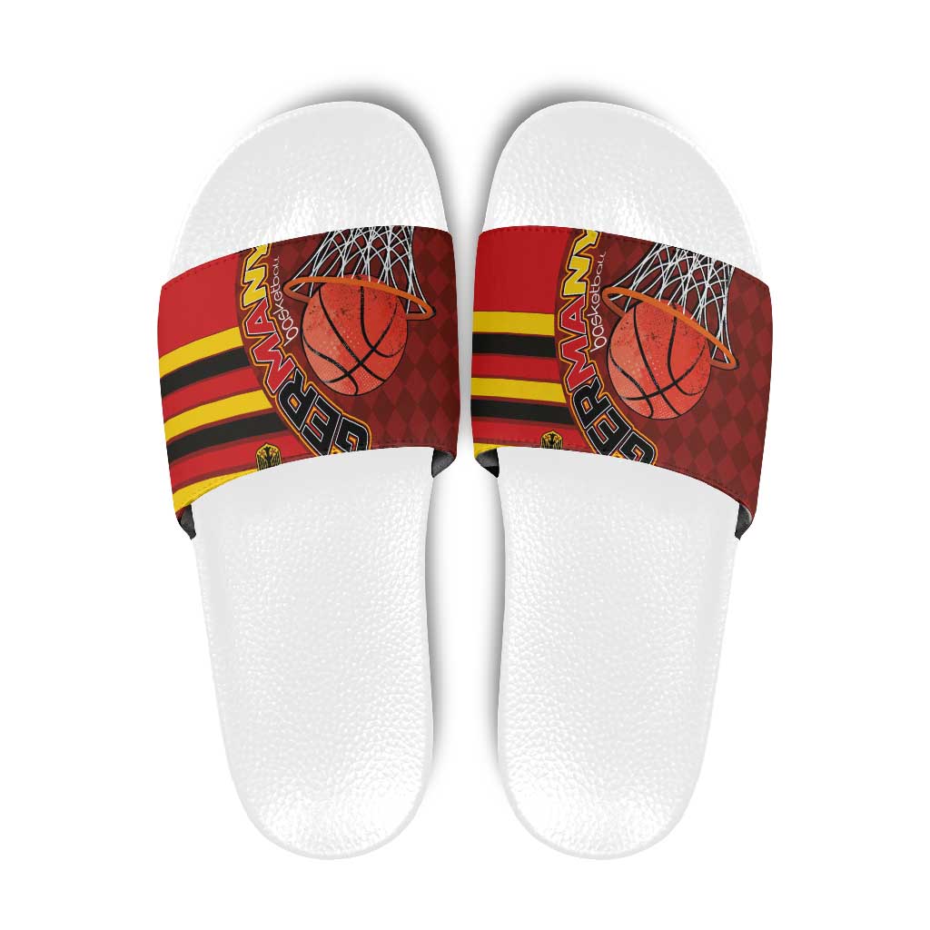 Basketball Fan Jersey Germany Slide Sandals Die Mannschaft 2025 - Wonder Print Shop