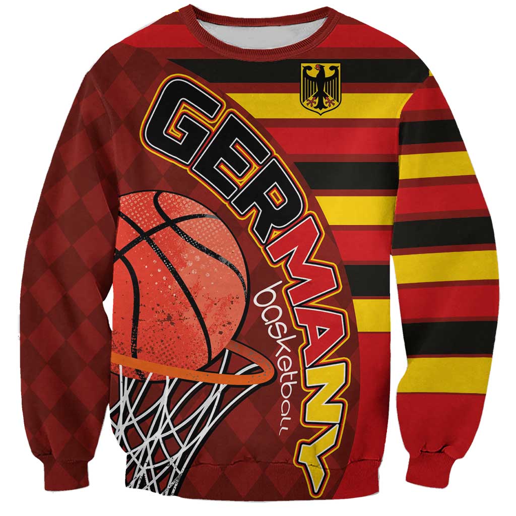 Basketball Fan Jersey Germany Sweatshirt Die Mannschaft 2025 - Wonder Print Shop