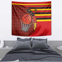 Basketball Fan Jersey Germany Tapestry Die Mannschaft 2025 - Wonder Print Shop