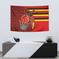 Basketball Fan Jersey Germany Tapestry Die Mannschaft 2025 - Wonder Print Shop