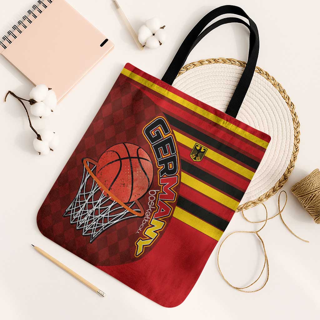 Basketball Fan Jersey Germany Tote Bag Die Mannschaft 2025 - Wonder Print Shop