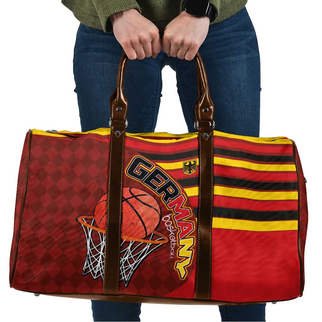 Basketball Fan Jersey Germany Travel Bag Die Mannschaft 2025 - Wonder Print Shop