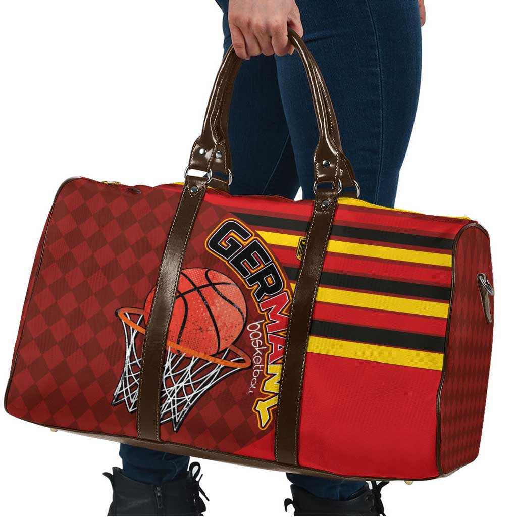 Basketball Fan Jersey Germany Travel Bag Die Mannschaft 2025 - Wonder Print Shop