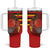 Basketball Fan Jersey Germany Tumbler With Handle Die Mannschaft 2025 - Wonder Print Shop