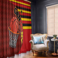 Basketball Fan Jersey Germany Window Curtain Die Mannschaft 2025 - Wonder Print Shop