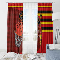 Basketball Fan Jersey Germany Window Curtain Die Mannschaft 2025 - Wonder Print Shop