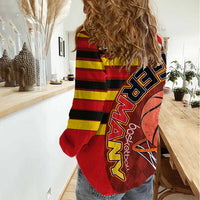 Basketball Fan Jersey Germany Women Casual Shirt Die Mannschaft 2025 - Wonder Print Shop