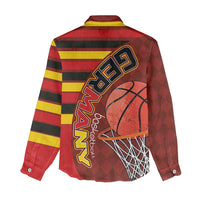 Basketball Fan Jersey Germany Women Casual Shirt Die Mannschaft 2025 - Wonder Print Shop