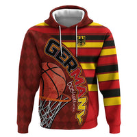 Basketball Fan Jersey Germany Zip Hoodie Die Mannschaft 2025 - Wonder Print Shop