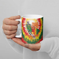 Custom Lithuania Basketball Ceramic Mug Champions Skeleton of The Baltic Tie Dye Style - Wonder Print Shop