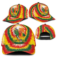 Lithuania Basketball Classic Cap Champions Skeleton of The Baltic Tie Dye Style - Wonder Print Shop