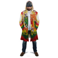 Custom Lithuania Basketball Cloak Champions Skeleton of The Baltic Tie Dye Style - Wonder Print Shop