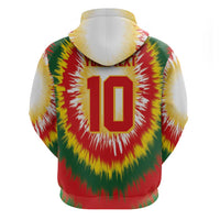 Custom Lithuania Basketball Hoodie Champions Skeleton of The Baltic Tie Dye Style - Wonder Print Shop