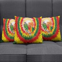 Lithuania Basketball Pillow Cover Champions Skeleton of The Baltic Tie Dye Style - Wonder Print Shop