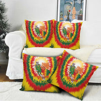 Lithuania Basketball Pillow Cover Champions Skeleton of The Baltic Tie Dye Style - Wonder Print Shop