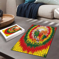 Lithuania Basketball Puzzle Champions Skeleton of The Baltic Tie Dye Style - Wonder Print Shop