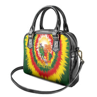 Lithuania Basketball Shoulder Handbag Champions Skeleton of The Baltic Tie Dye Style - Wonder Print Shop