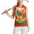 Custom Lithuania Basketball Women Sleeveless Polo Shirt Champions Skeleton of The Baltic Tie Dye Style - Wonder Print Shop