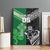 New Zealand And Ireland Rugby Custom Canvas Wall Art Maori Tiki With Shamrock