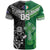 New Zealand And Ireland Rugby Custom T Shirt Maori Tiki With Shamrock
