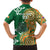 Australia And Ireland Rugby Custom Family Matching Off Shoulder Maxi Dress and Hawaiian Shirt Walllabies And Shamrock Together