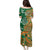 Australia And Ireland Rugby Custom Family Matching Puletasi and Hawaiian Shirt Walllabies And Shamrock Together