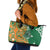Australia And Ireland Rugby Leather Tote Bag Walllabies And Shamrock Together