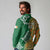 Australia And Ireland Rugby Custom Long Sleeve Polo Shirt Walllabies And Shamrock Together