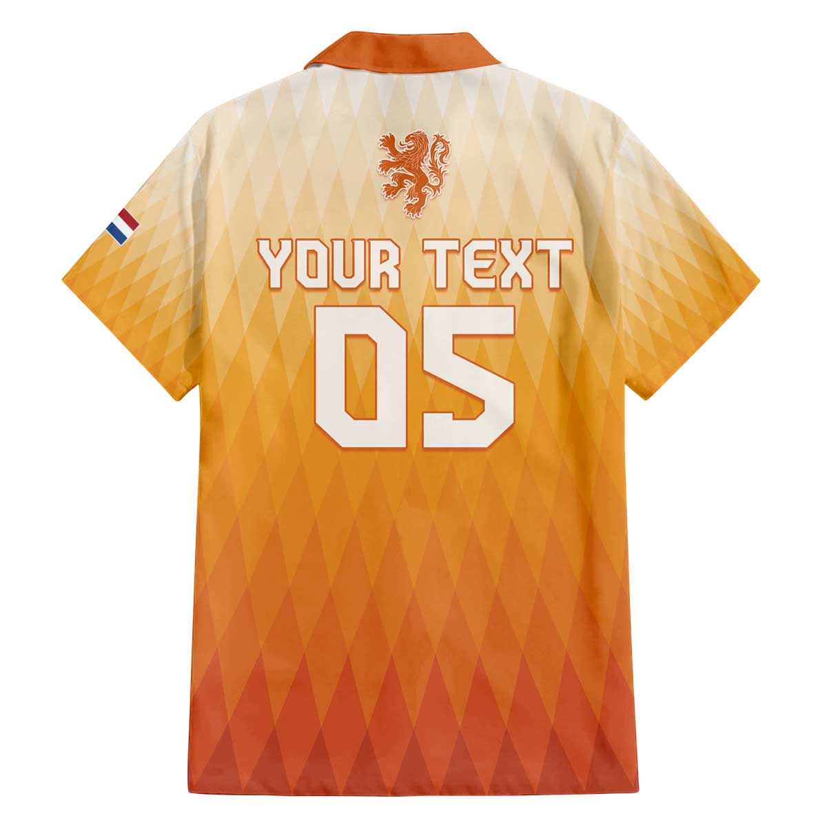 Custom Netherlands 2024 Football Family Matching Off The Shoulder Long Sleeve Dress and Hawaiian Shirt Go Champions Oranje Lions LT05 - Wonder Print Shop