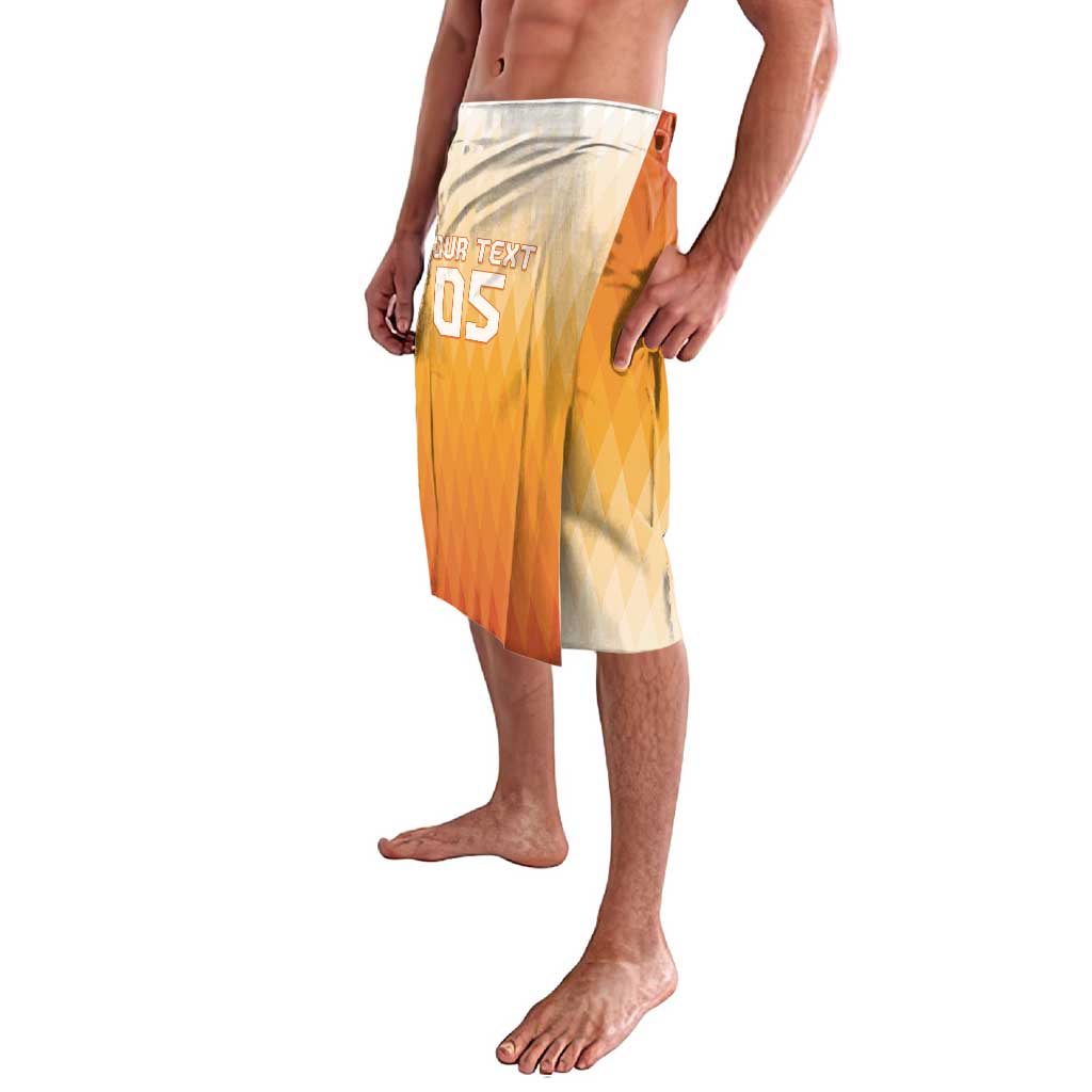 Custom Netherlands 2024 Football Lavalava Go Champions Oranje Lions LT05 - Wonder Print Shop