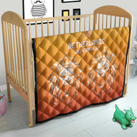 Netherlands 2024 Football Quilt Go Champions Oranje Lions LT05 - Wonder Print Shop