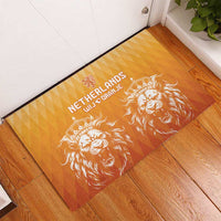 Netherlands 2024 Football Rubber Doormat Go Champions Oranje Lions LT05 - Wonder Print Shop