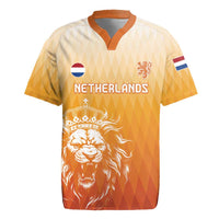 Custom Netherlands 2024 Football Rugby Jersey Go Champions Oranje Lions LT05 - Wonder Print Shop