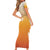 Custom Netherlands 2024 Football Short Sleeve Bodycon Dress Go Champions Oranje Lions LT05 - Wonder Print Shop