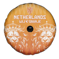 Netherlands 2024 Football Spare Tire Cover Go Champions Oranje Lions LT05 - Wonder Print Shop