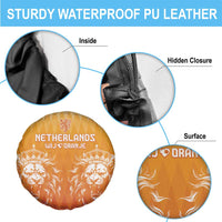 Netherlands 2024 Football Spare Tire Cover Go Champions Oranje Lions LT05 - Wonder Print Shop