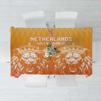 Netherlands 2024 Football Tablecloth Go Champions Oranje Lions LT05 - Wonder Print Shop
