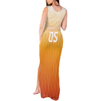 Custom Netherlands 2024 Football Tank Maxi Dress Go Champions Oranje Lions LT05 - Wonder Print Shop