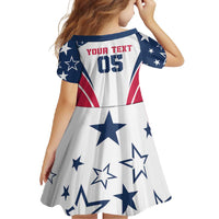 Custom USA Rugby 2024 Family Matching Off Shoulder Maxi Dress and Hawaiian Shirt Eagles Reigns Supreme White Version LT05 - Wonder Print Shop